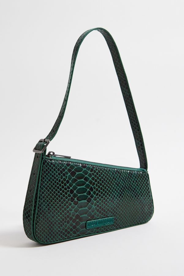 Slide View: 2: UO Mimi Snake Faux Leather Shoulder Bag