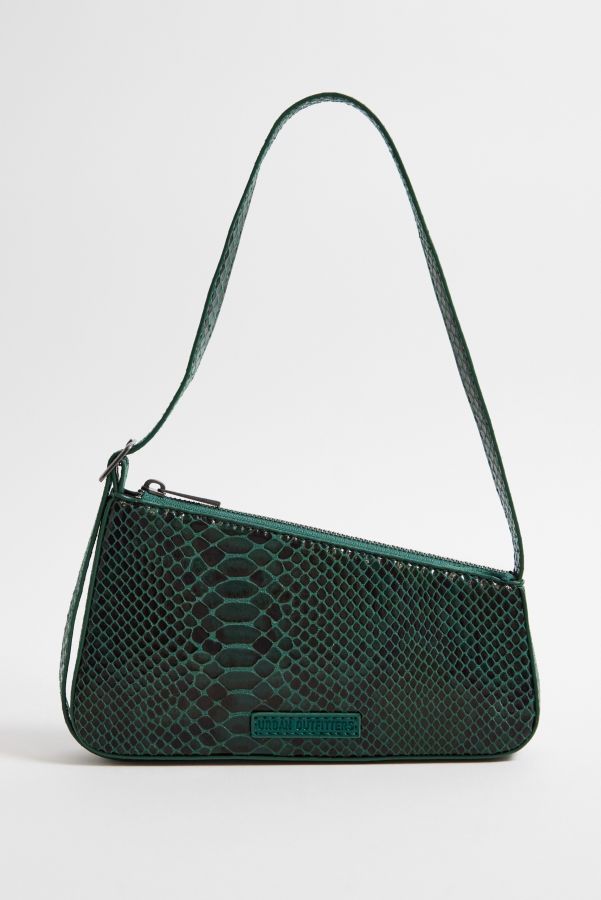 Slide View: 3: UO Mimi Snake Faux Leather Shoulder Bag