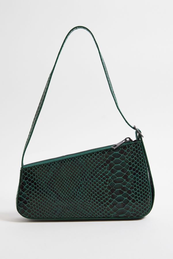 Slide View: 4: UO Mimi Snake Faux Leather Shoulder Bag