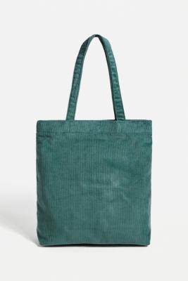 corduroy tote bag