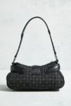 Thumbnail View 5: iets frans... Monogram Buckle Faux Leather Shoulder Bag 