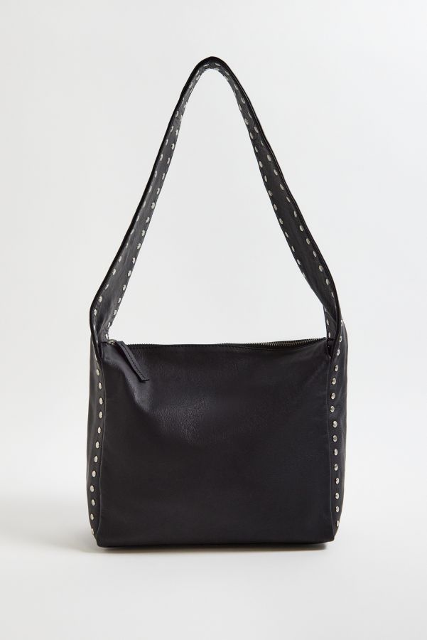 Slide View: 2: UO Studded Leather Slouch Bag