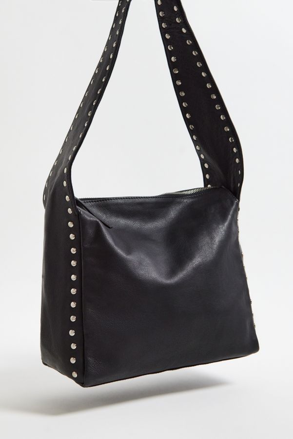 Slide View: 3: UO Studded Leather Slouch Bag