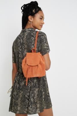 suede mini backpack