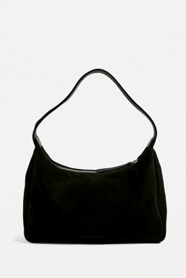 90s black shoulder bag