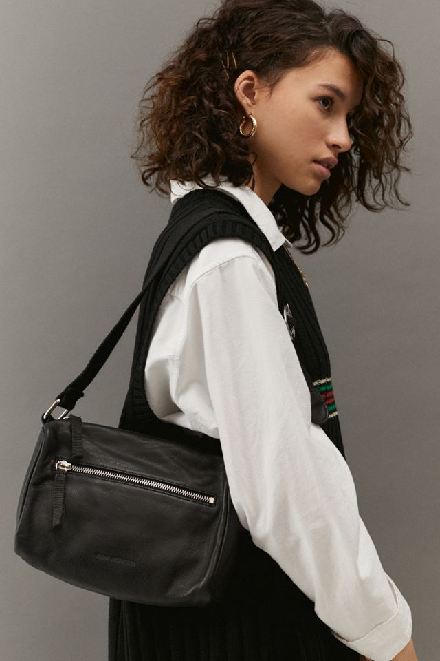 UO Eyelet Strap Leather Shoulder Bag Urban Outfitters UK