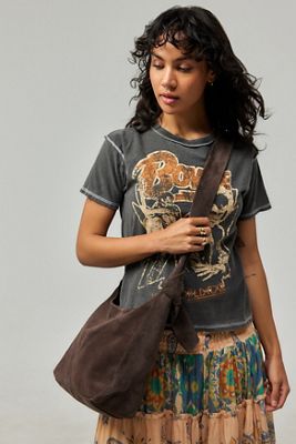 Sac à bandoulière noué en suède UO