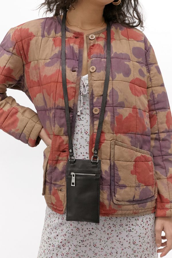 UO Leather Flat Crossbody Urban Outfitters UK