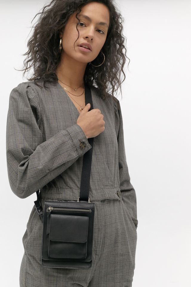 UO Clean Leather Crossbody Urban Outfitters UK