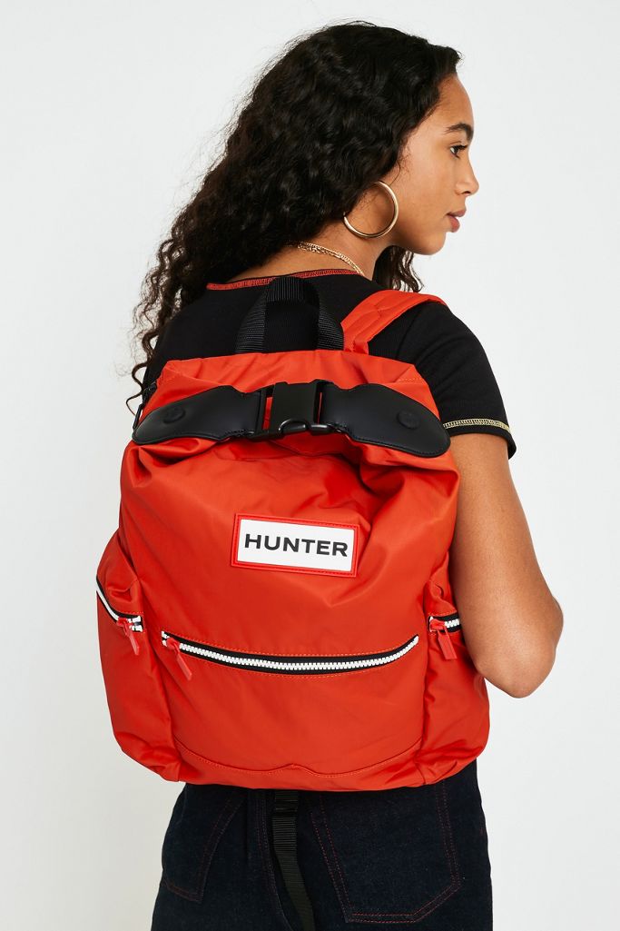 Hunter Orange Original Nylon Backpack Urban Outfitters UK