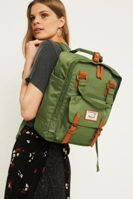 doughnut macaroon green backpack