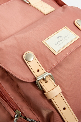 doughnut macaroon blush pink backpack