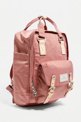 doughnut macaroon blush pink backpack