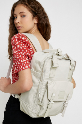 doughnut macaroon backpack grey
