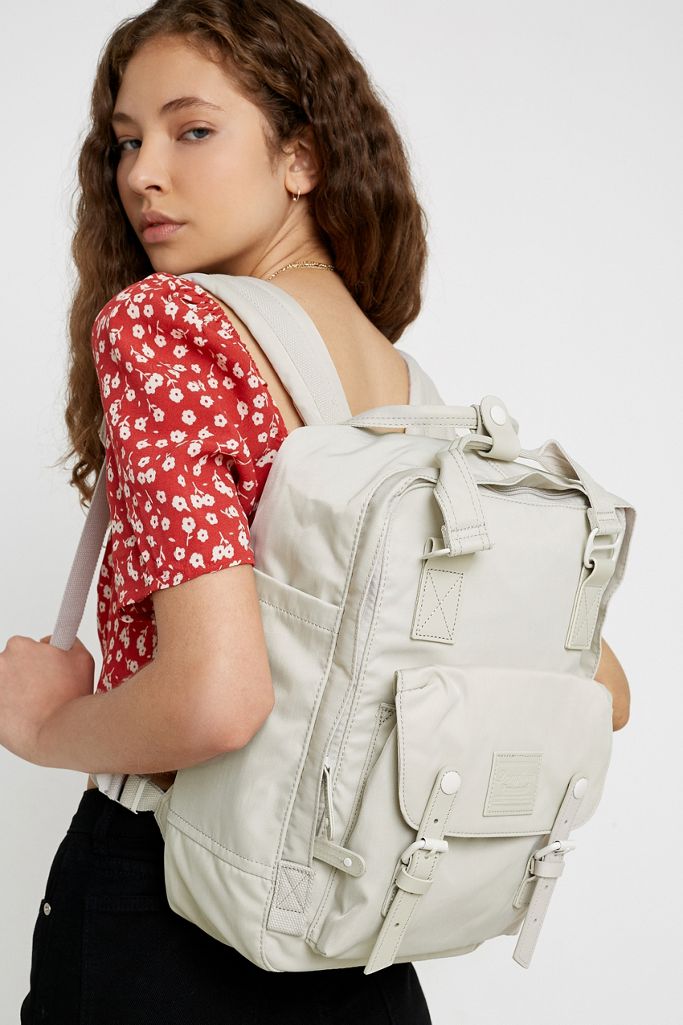 Doughnut Macaroon Grey Backpack Urban Outfitters UK