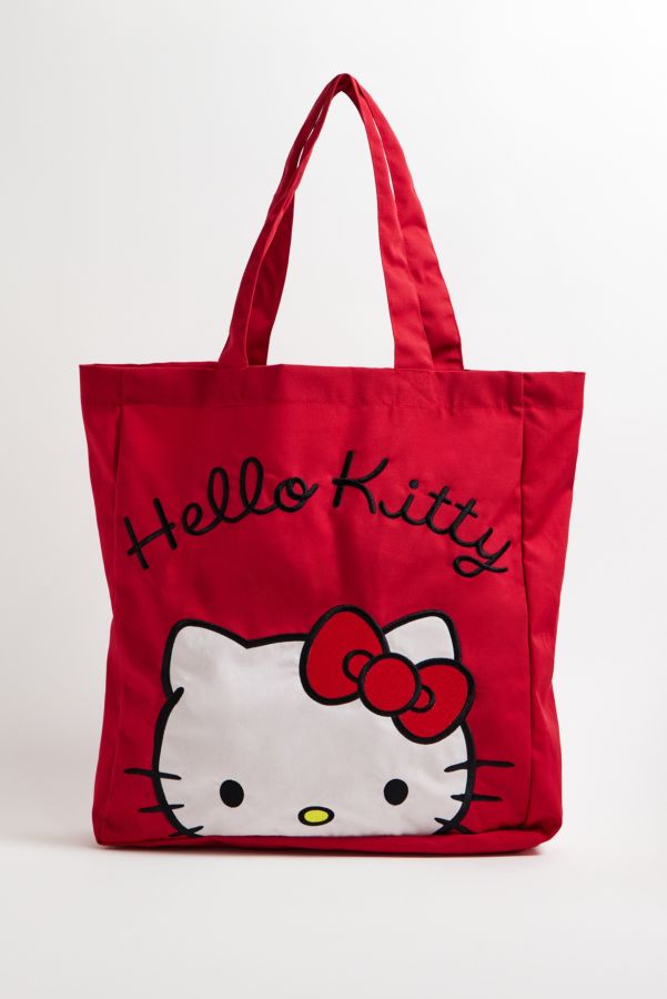 Vista de diapositivas: 2: Bolso Tote Rojo Hello Kitty de Daisy Street