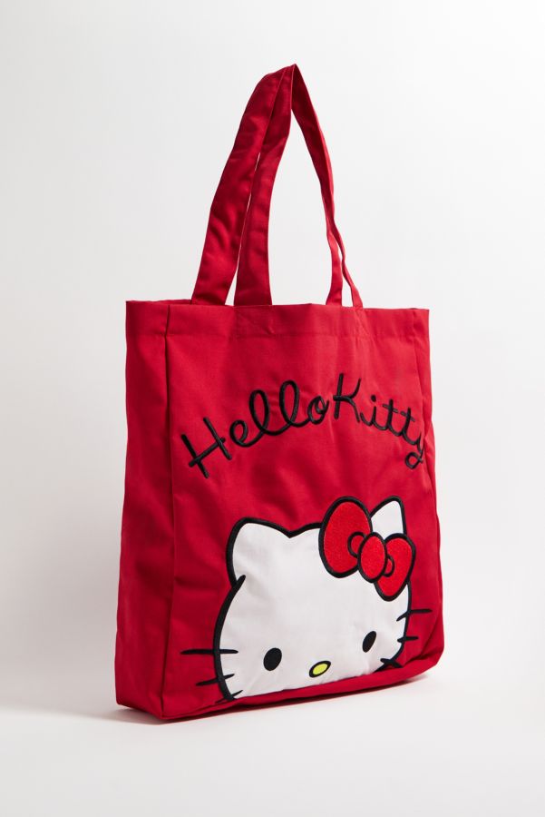 Vista de diapositivas: 4: Bolso Tote Rojo Hello Kitty de Daisy Street