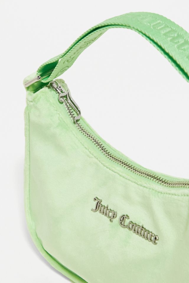 velour shoulder bag