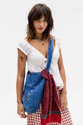 Damson Madder Denim Umhängetasche