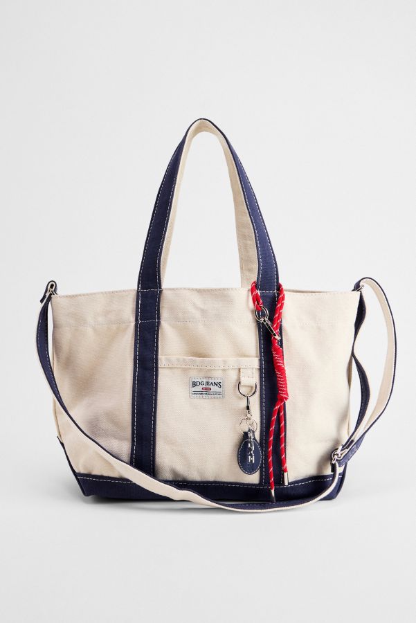 Vista de diapositivas: 3: BDG Canvas Keychain Tote Bag