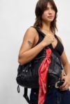 Vista en miniatura 1: Bolso Cindy de Cuero Sintético Lavado BDG con Detalle de Bufanda