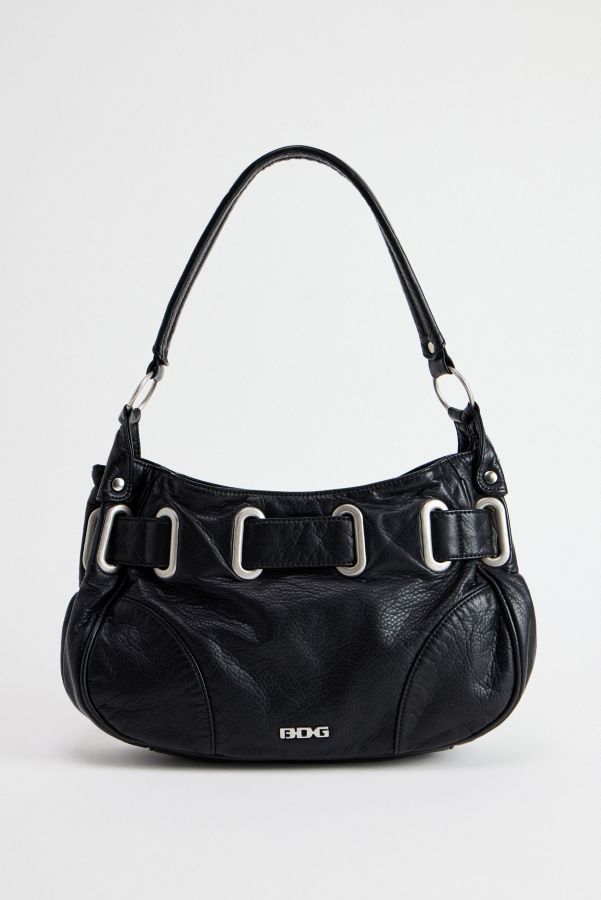 Slide View: 2: BDG Sonny Loop Through Faux Leather Bag