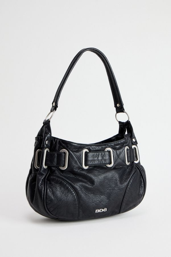 Slide View: 3: BDG Sonny Loop Through Faux Leather Bag