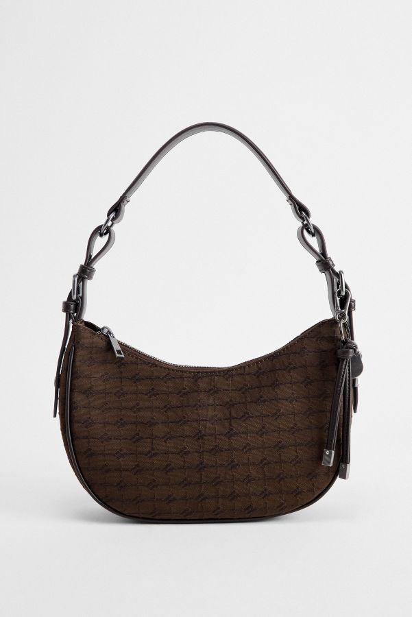 Slide View: 2: iets frans... Monogram Crescent Bag