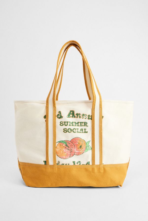 Slide View: 3: BDG Novelty Peach Tote Bag