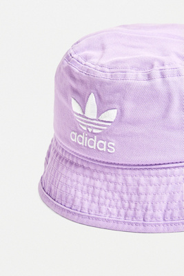 lilac bucket hat adidas