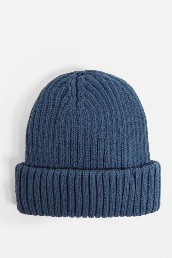 UO Knit Rolled Beanie | Urban Outfitters UK