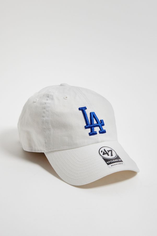 Slide View: 2: '47 Brand LA Dodgers Black Clean Up Cap