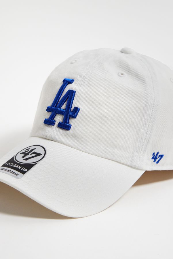 Slide View: 3: '47 Brand LA Dodgers Black Clean Up Cap