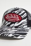 Visualizzazione miniature 3: Cappello da Camionista Von Dutch con Stampa Zebrata