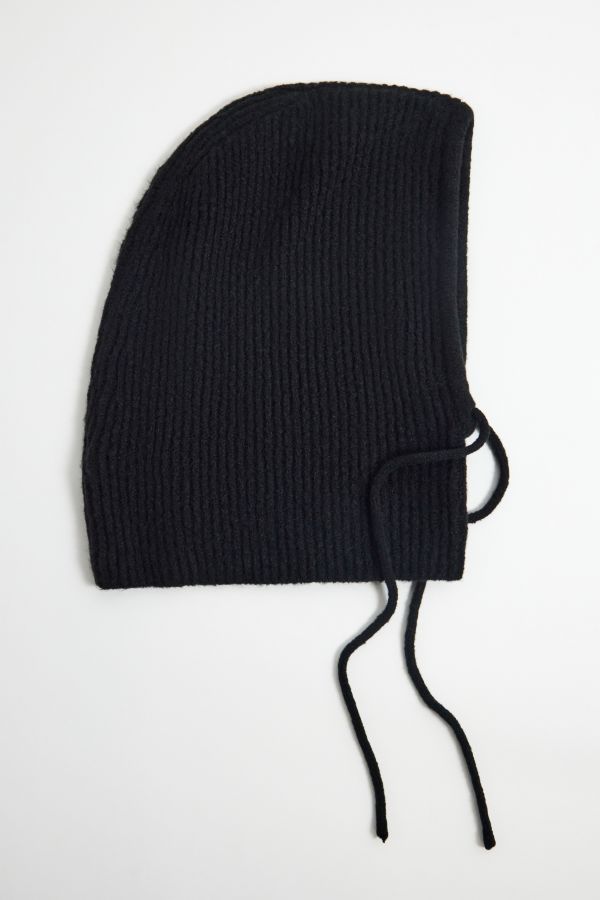 Slide View: 1: UO Flat Knit Hood