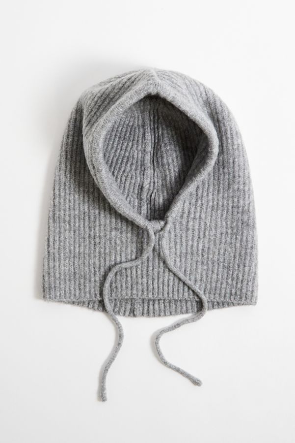 Slide View: 2: UO Flat Knit Hood