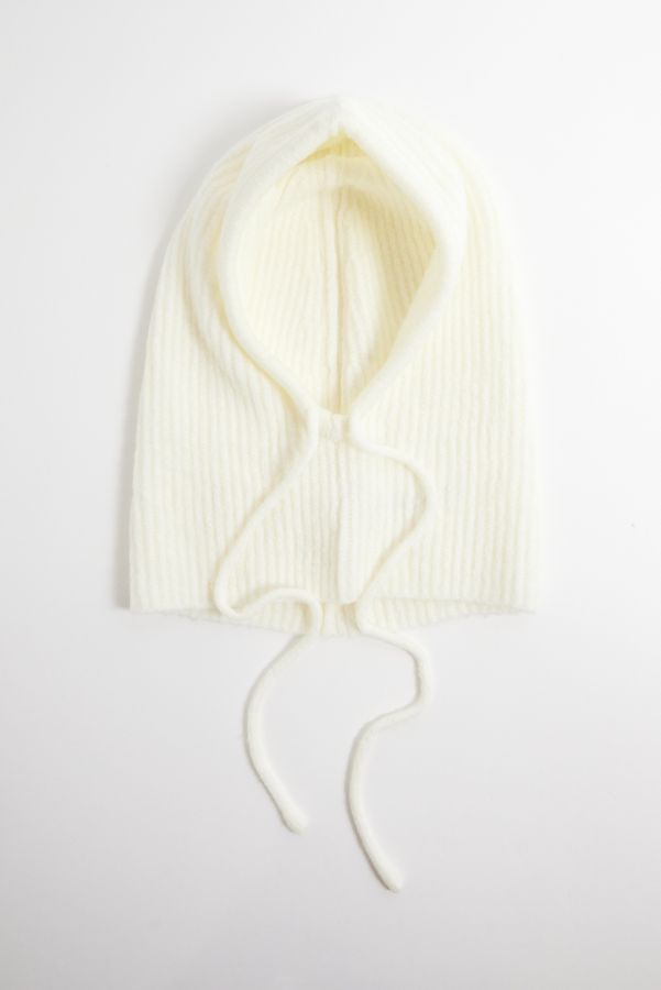 Slide View: 3: UO Flat Knit Hood