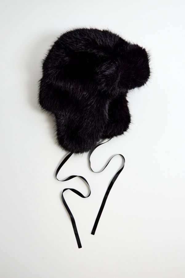 Slide View: 2: UO Lilah Fur Trapper Hat