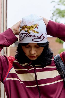 Ed Hardy Leopard Logo Beanie