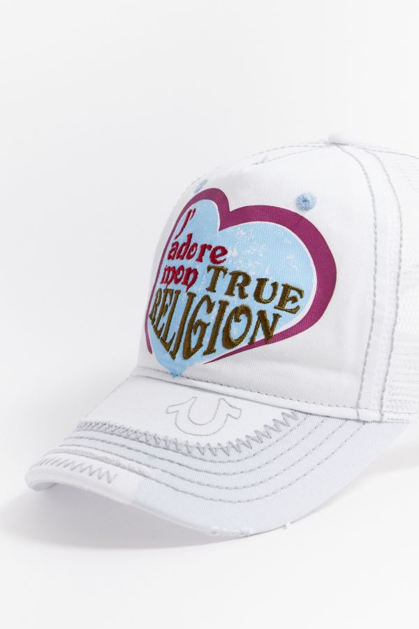 Vista diapositiva: 3: True Religion J'Adore Mon Cappello da Camionista