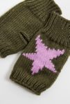 Thumbnail View 5: UO Star Chunky Knit Fingerless Gloves