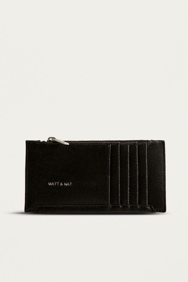 Matt Nat Jesse Black Cardholder Wallet Urban Outfitters Uk