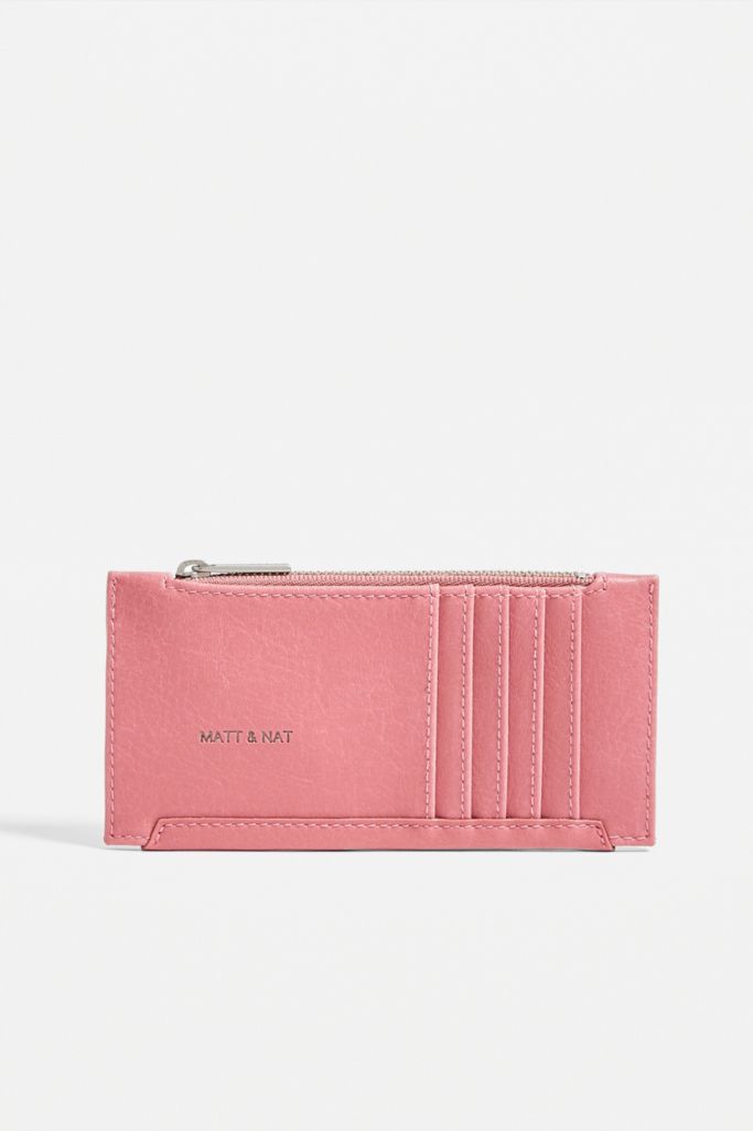 Matt & Nat Jesse Berry Cardholder Wallet | Urban Outfitters UK