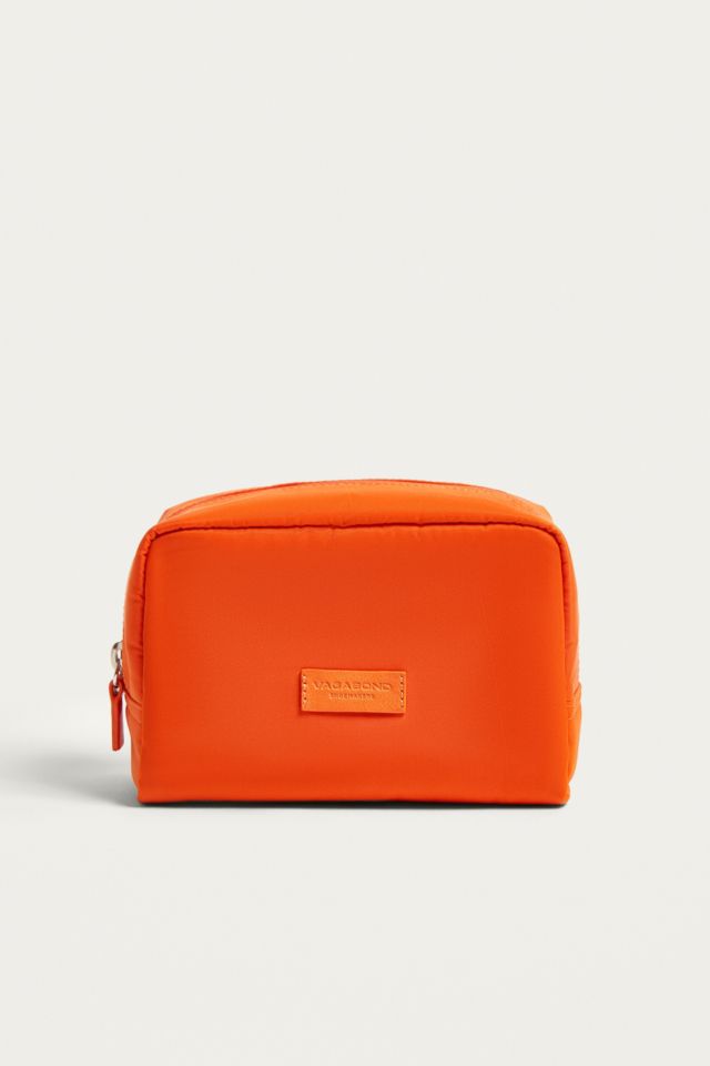 Vagabond Siena Orange Canvas Make-Up Bag | Urban Outfitters UK