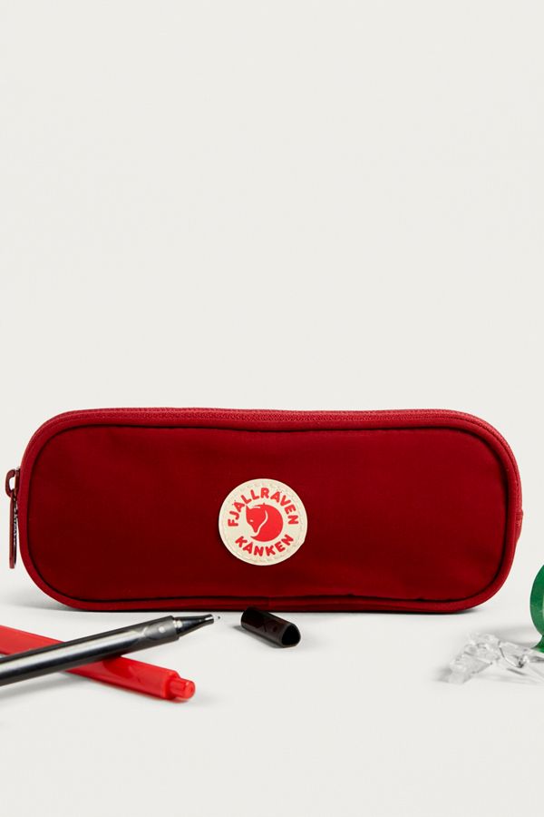 Fjallraven Kanken Maroon Pencil Case Urban Outfitters UK