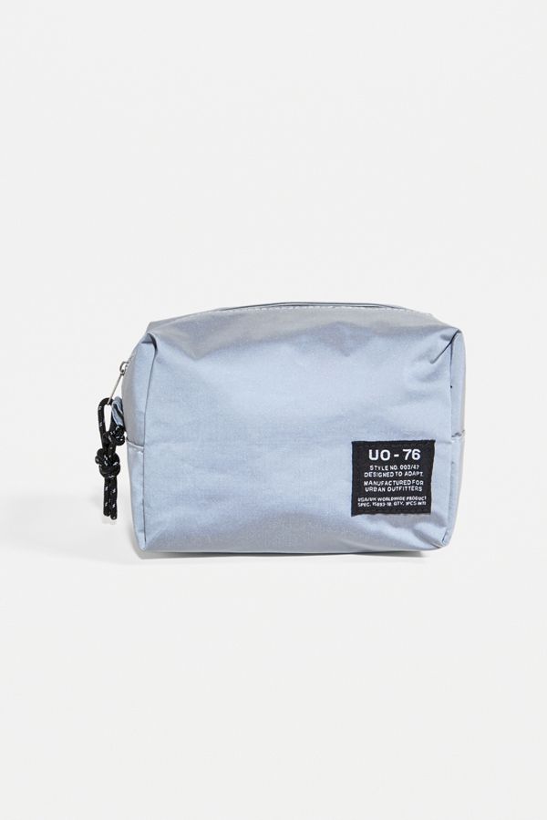UO Reflective Makeup Bag Urban Outfitters UK