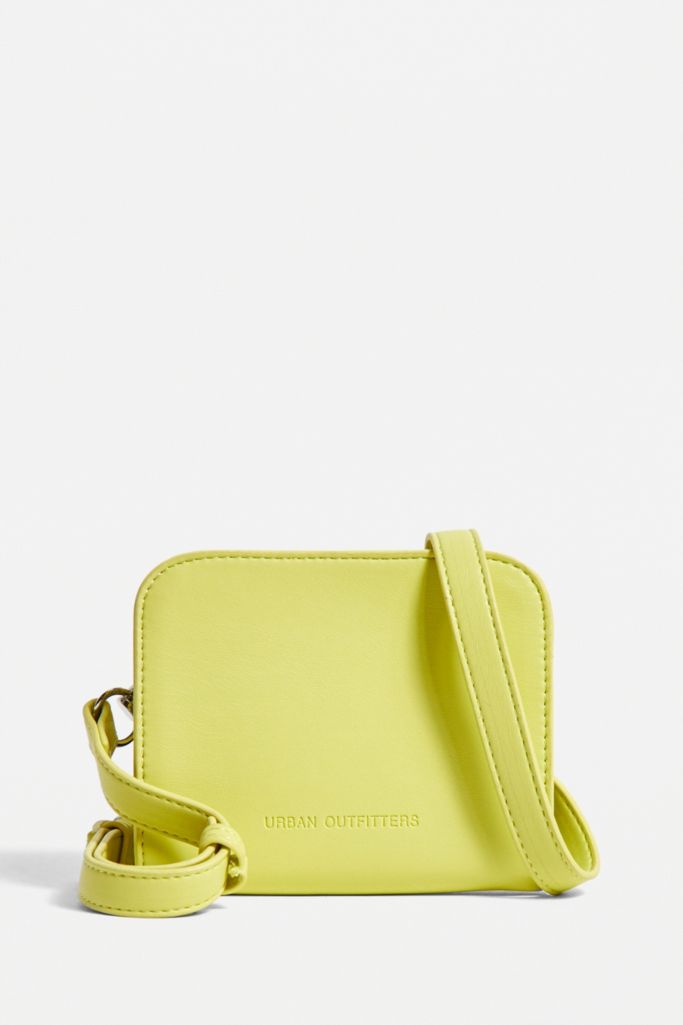 UO Faux Leather Wallet Crossbody | Urban Outfitters UK