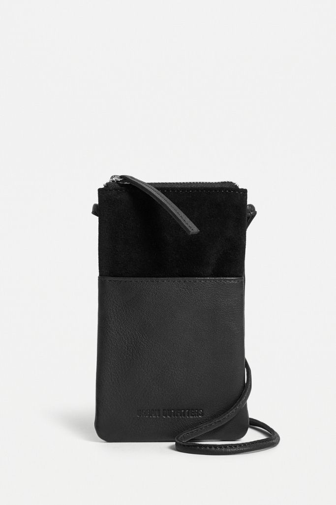 UO Leather & Suede Crossbody Urban Outfitters UK