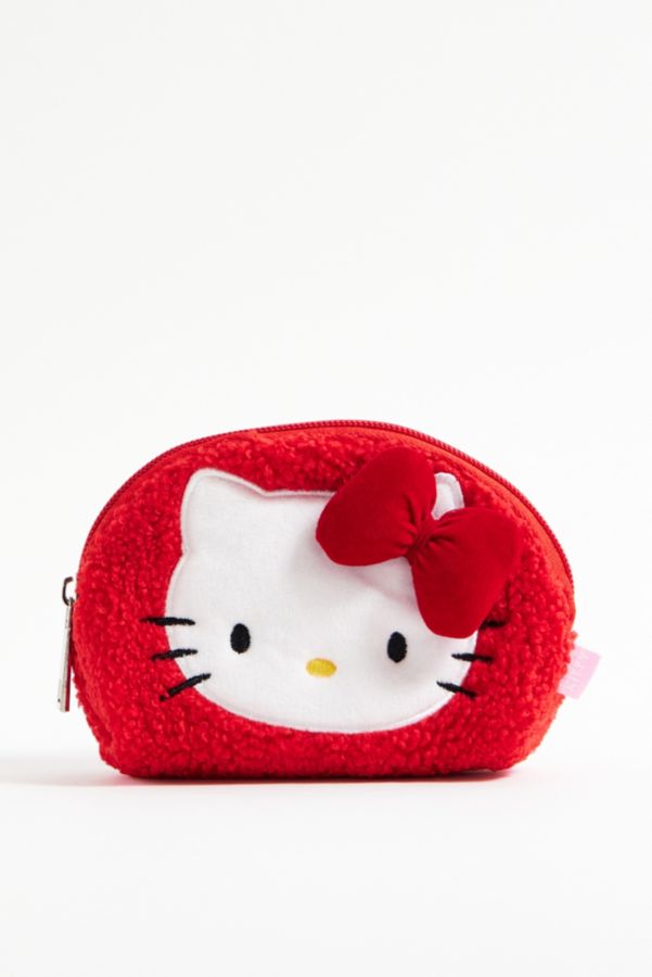 Vista diapositiva: 1: Borsa per il Trucco Daisy Street Rossa Hello Kitty