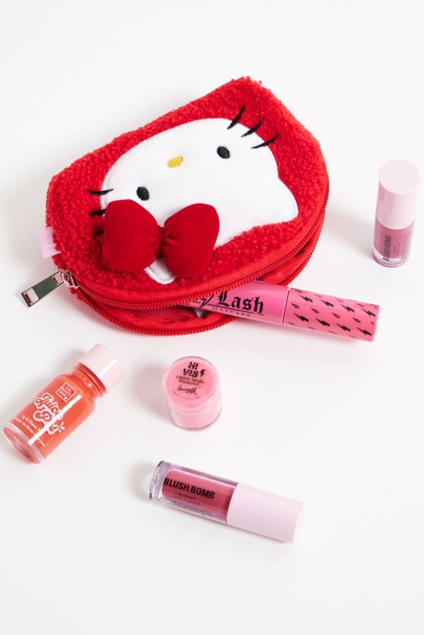 Vista diapositiva: 2: Borsa per il Trucco Daisy Street Rossa Hello Kitty